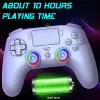 Žaidimų pultas Subsonic PS5 Wireless LED Controller White D-pad Home Options Share