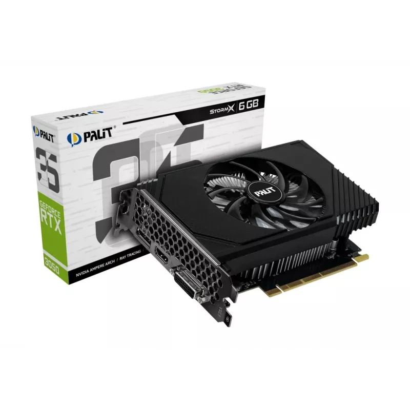 Palit GeForce RTX 3050 StormX 6GB GDDR6 vaizdo plokštė