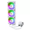 Skysčio aušinimo rinkinys Cooler Master MasterLiquid 360L Core ARGB White 12 cm ventiliatoriai
