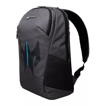 Kasdienė kuprinė Acer PBG510 — poliesteris, iki 18 colių, 330×175×480 mm, juoda/mėlyna