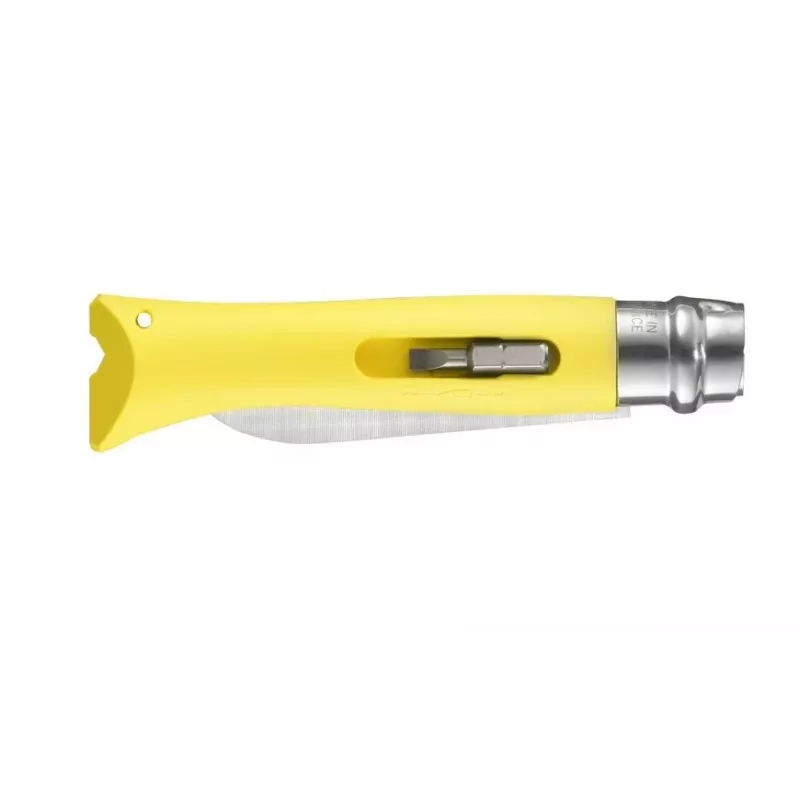 Opinel N°09 Camper/scout Geltonas