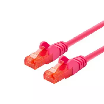 LOGON TCU66U100M tinklo jungiamasis kabelis, Cat6 U/UTP, 10 m, purpurinis