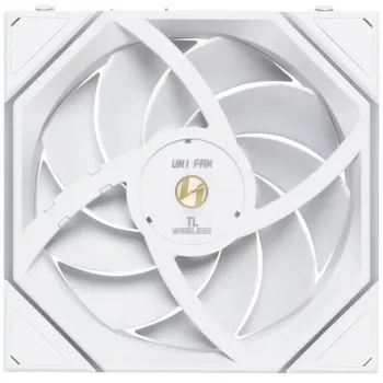 LIAN LI UNI FAN TL Wireless 120mm ARGB Reverse Blade, 3 rinkinys, Baltas