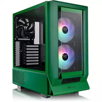 Termaltake Ceres 350 MX Midi-Tower korpusas, tamsiai žalia, 2x grūdintas stiklas