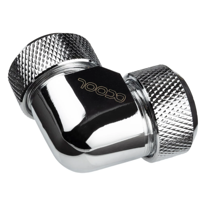 Fittingas Alphacool 17410 Žalvaris Nikelio Sidabras 34mm