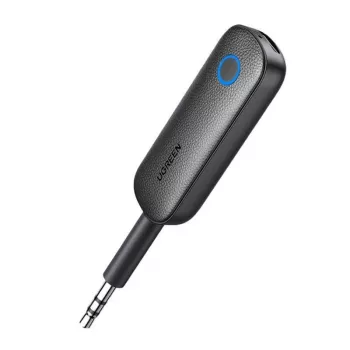 Bluetooth imtuvas / siųstuvas UGREEN CM403 — 3,5 mm lizdas, Bluetooth 5.0, 145 mAh baterija, juoda