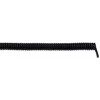 LAPP 73220243 spiralinis kabelis UNITRONIC® SPIRAL 1200 mm / 1600 mm 2 x 0,25 mm² juodas 5 vnt.