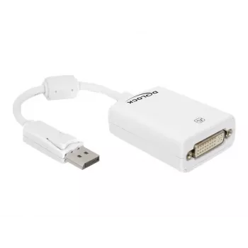Vaizdo kabelio adapteris DeLOCK 61765 DisplayPort į DVI-I 0,125 m