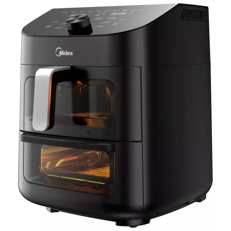 Oro gruzdintuvė Midea MAD1100DADK, 1850 W, dviguba talpa 4,4/6,4 L