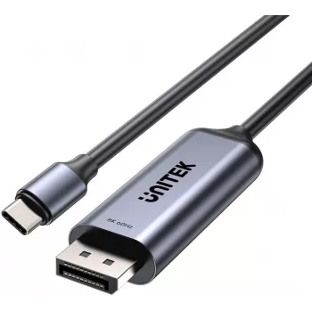 Unitek USB-C į DisplayPort 8K dvikryptis laidas 1,5 m