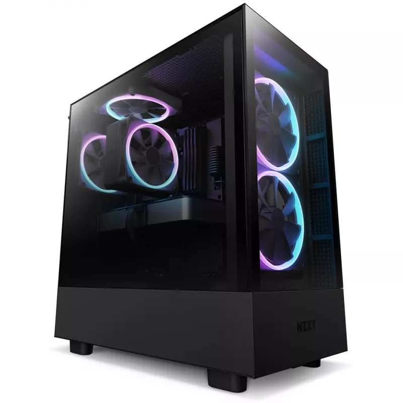 NZXT T120 RGB procesoriaus oro aušintuvas 12 cm juodas 1 vnt.
