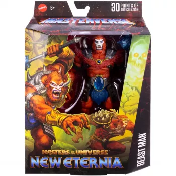 Veiksmo figūrėlė MATTEL Masterverse Core Beast Man JBP80 – kolekcinė judama figūrėlė