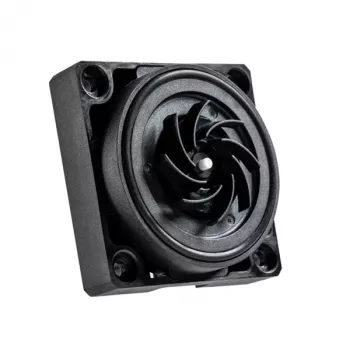 Siurblys BitsPower K1M – kompaktiškas vandens aušinimo siurblys, juodas, 8–16V, 0.7A, 8.4W, 62×62×28.1 mm