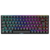 Mechaninė žaidimų klaviatūra Sharkoon Skiller SGK50S3 PBT Black Yellow RGB