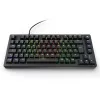Sharkoon SGK25 klaviatūra laidinė USB QWERTZ vokiška juoda 75% RGB LED