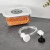 Rommelsbacher Vakuuminio sandarinimo stiklinių indų rinkinys VCG 1, 3 dalys (350 ml, 670 ml, 1100 ml), permatomas