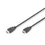 Assmann HDMI High Speed jungiamasis kabelis, tipas A M/M, 5,0 m, su Ethernet, buvęs HDMI 1.4, UL, juodas, auksinis (AK-330114-050-S)