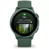 Sportinis laikrodis GARMIN vívoactive 6 – 42 mm aliuminio/polimero korpusas, AMOLED 1,2 colio, GPS, 5 ATM, optinis širdies ritmo matuoklis, SpO2, 8 GB, žalias