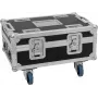 Flightcase Roadinger BAS-1 8× SILENT PAR 6 QCL apsauginis transportinis dėklas