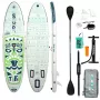 FunWater SUPFW05D Tiki pripučiama irklenčių lenta (žalia)