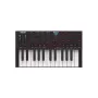 MIDI klaviatūra AKAI MPK MINI 4 Black — 25 klavišų, 8 padų, 8 enkoderių, arpegiatorius, USB-C, MIDI išėjimas