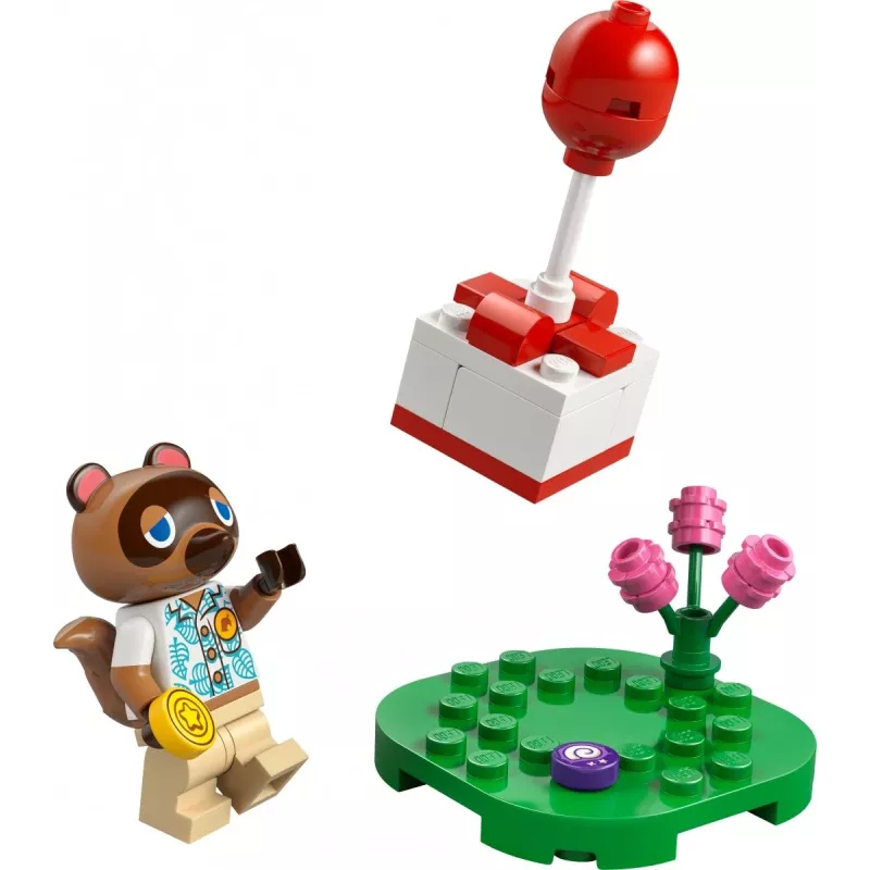 LEGO Animal Crossing 30731 Tom Nook ir balionas su staigmena, konstruktorius Polybag