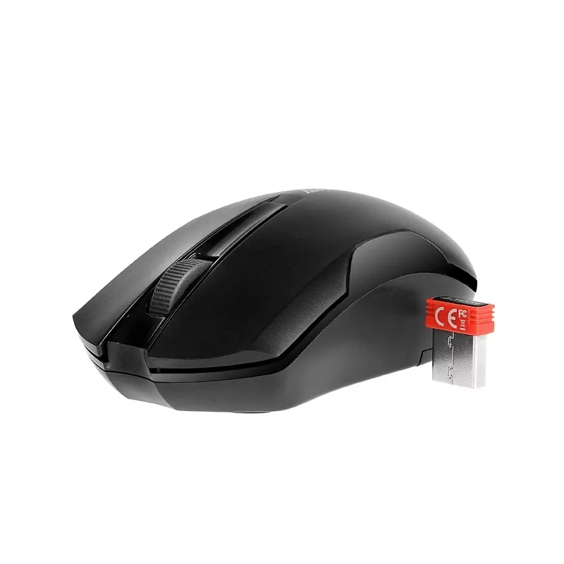 A4Tech G3-200N belaidė kelioninė pelė, ambidekstrinė, RF, V-Track, 1000 DPI