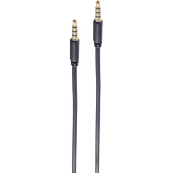 shiverpeaks BS33980-S Garso laidas 1,5 m 3,5 mm Juodas