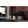 Cama TV stovas SOHO 140 sonomos ąžuolas/baltas blizgus