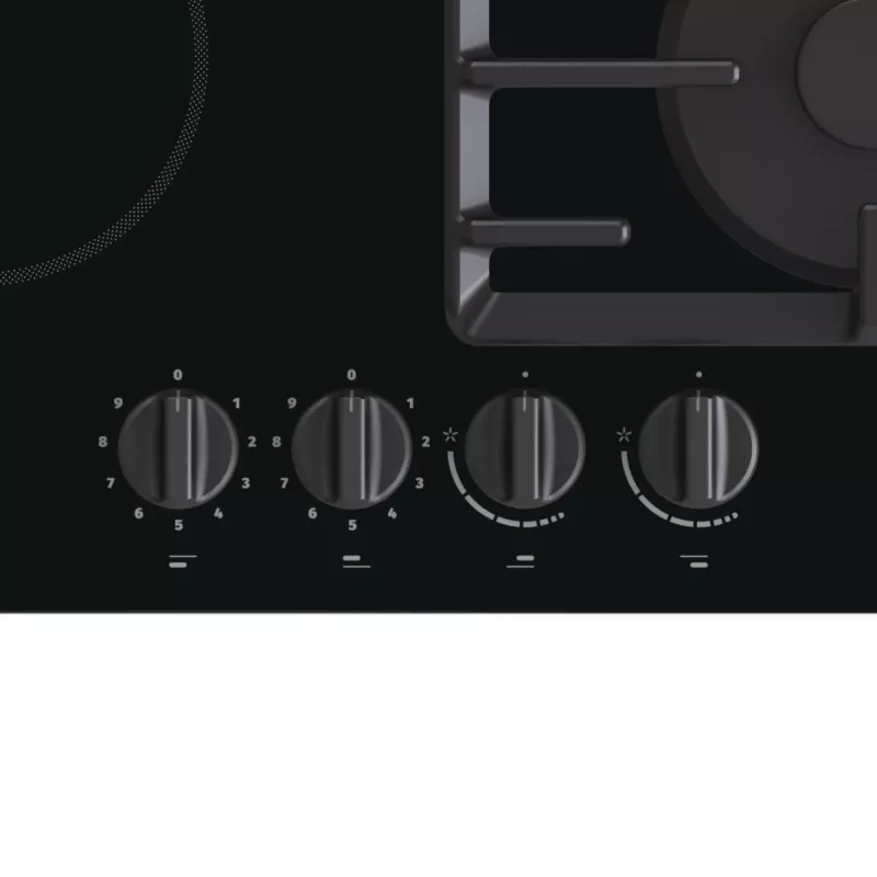 Gorenje GCE691BSC Juoda įmontuojama 60 cm Kombinuota 4 zonos