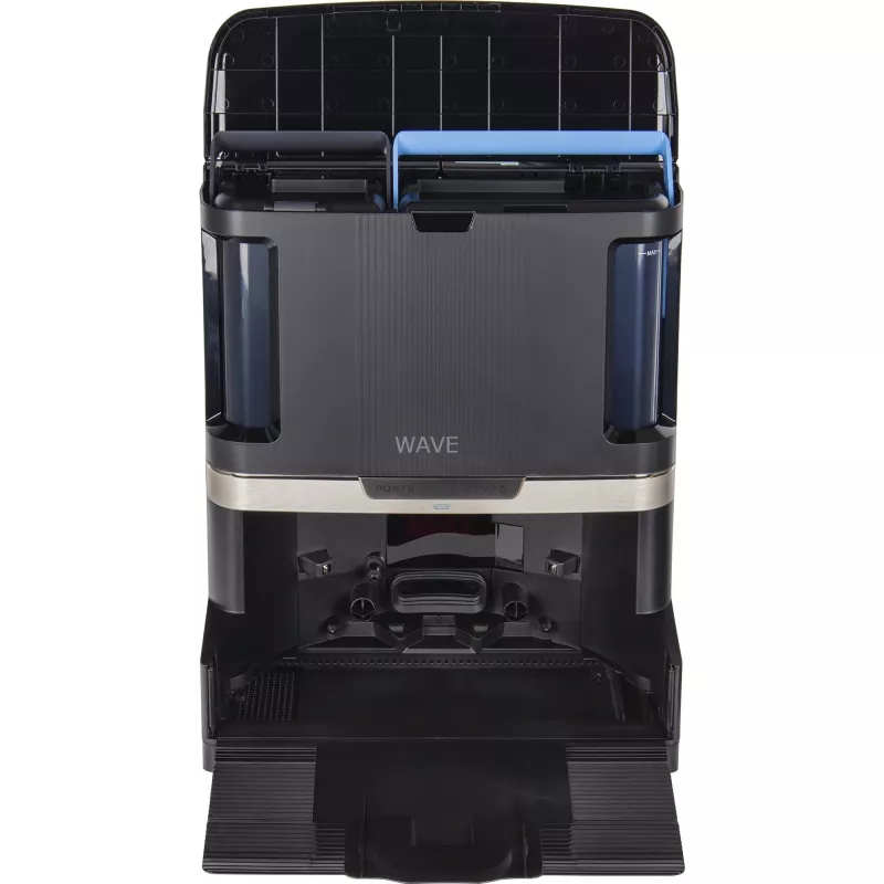 Šlavimo ir šluostymo robotas Shark PowerDetect NeverTouch Pro RV2800ZEEU, LiDAR, 20kPa, juodas