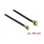 Koaksialinis kabelis DeLOCK 89650 0,4 m MHF I-PEX – MHF IV HSC MXHP32