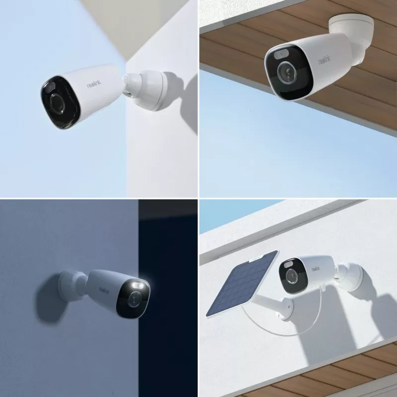 Reolink Argus Series B340 - 5MP belaidė lauko baterinė kamera, 5/2,4 GHz Wi-Fi, išmanus aptikimas, spalvotas naktinis matymas