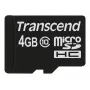 Transcend 4GB MicroSDHC Class 10 atminties kortelė TS4GUSDC10