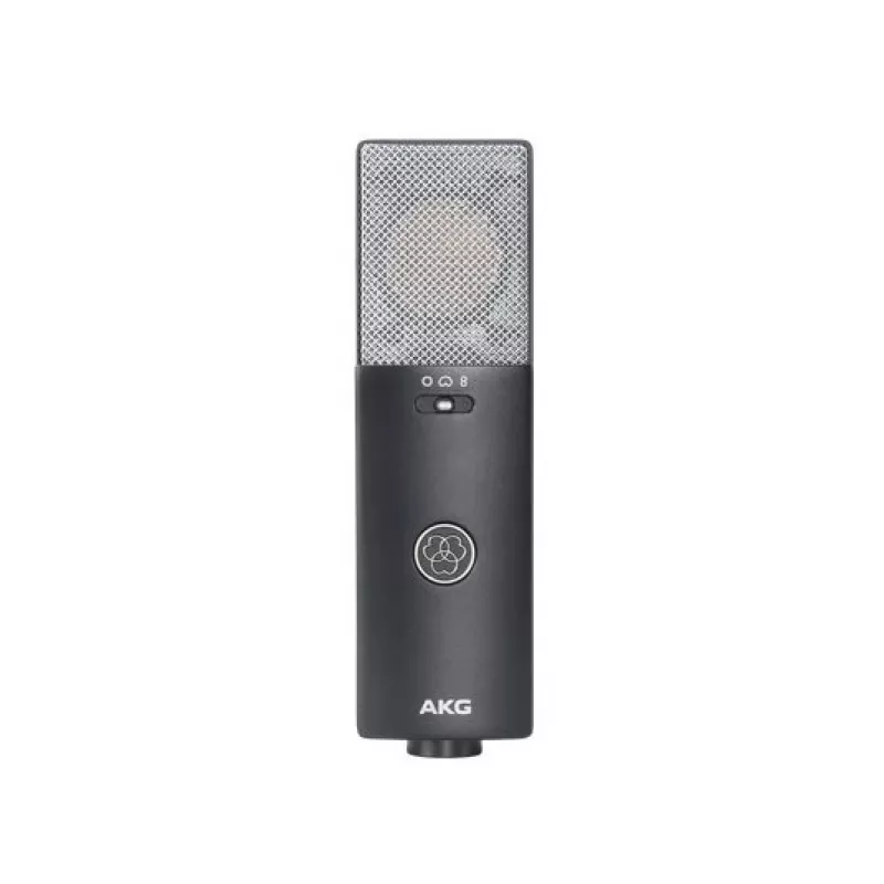 Kondensatorinis mikrofonas AKG C114 su perjungiamomis kryptinėmis diagramomis