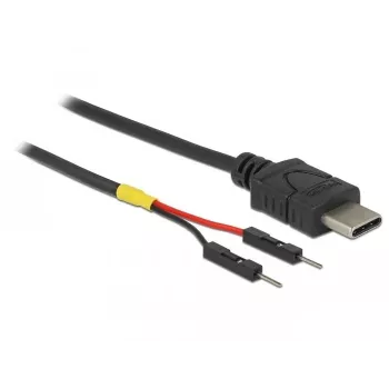 USB laidas DeLOCK 85418 0.1 m USB C juodas