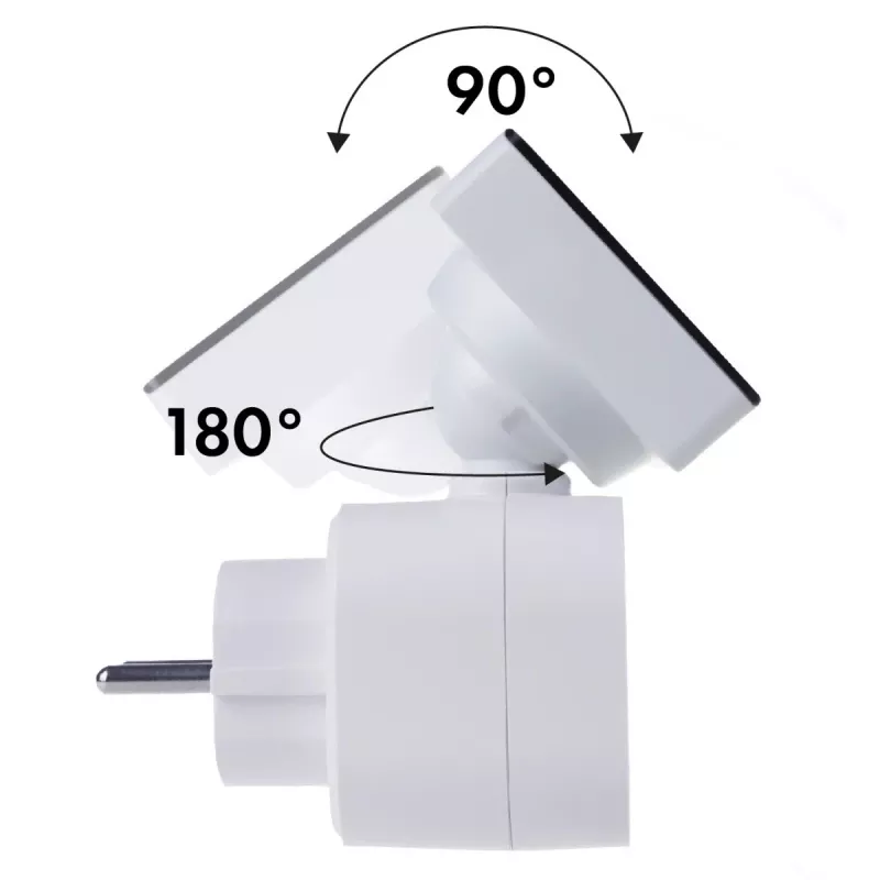 Energijos matuoklis GreenBlue GB620E 220V, 16A, kištukinis galios/energijos monitorius