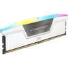 Corsair Vengeance RGB 32 GB (2x 16 GB) DDR5-6400 Dual-Kit, balta, CMH32GX5M2B6400C32W, INTEL XMP