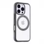 Torras Ostand R Fusion X00FX1880 dėklas iPhone 16 Pro, 360° sukamas žiedas, magnetinis, titano pilkas