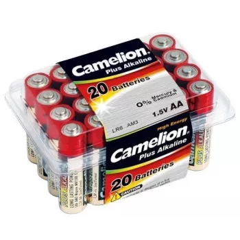 Camelion LR6-BP20 | AA/LR6 šarminė baterija Plus Alkaline | 20 vnt.