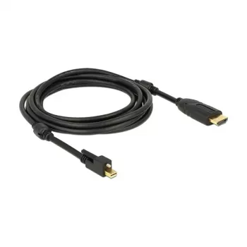 Vaizdo kabelio adapteris DeLOCK 83731 Mini DisplayPort į HDMI 3 m Juoda