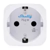 Shelly Plug PM Gen3 Matter 13A išmanusis kištukas, baltas