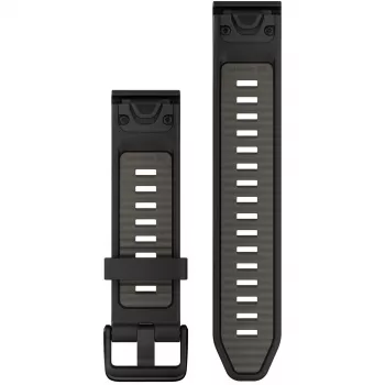 Garmin Quickfit 010-13391-00 juodai pilka silikoninė juosta