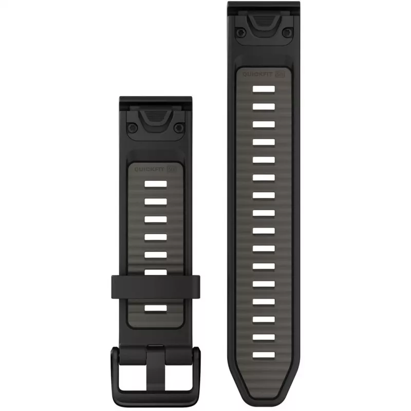 Garmin Quickfit 010-13391-00 juodai pilka silikoninė juosta