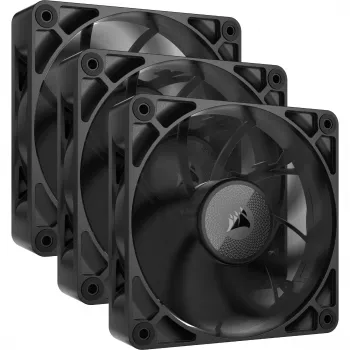 Ventiliatorius Corsair iCUE LINK RX120 MAX 12 cm Juodas 3 vnt. 400-2000 RPM