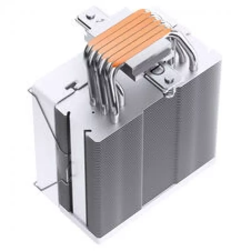 Aušintuvas CPU Jonsbo CR-1000MAX V2 PWM ARGB baltas — bokštinis radiatorius, PWM ventiliatorius, ARGB apšvietimas