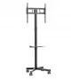 Gembird TV grindinis stovas su ratukais (pakreipiamas) 32–55 col., VESA 100x100–400x400, maks. apkrova 30 kg, juodas