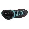 Salewa MTN Trainer Mid GTX Female Adult Black Blue Leather Suede Vibram WTC