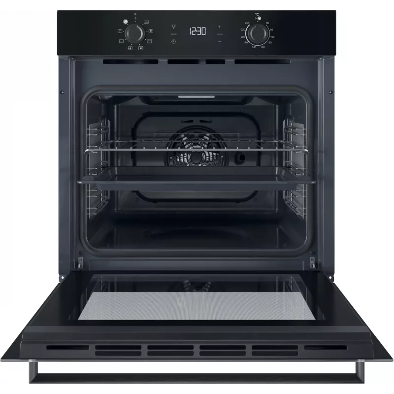 INDESIT IO K55C B orkaitė | 71 L | elektrinė | katalizinė | elektroninė | juoda
