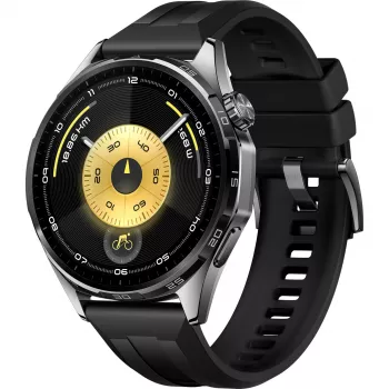 Huawei WATCH GT6 46 mm AMOLED 1.47 col. išmanusis laikrodis juodas su GPS